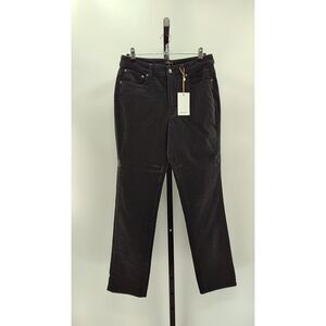Quince Black Women's Corduroy Straight-Leg Pants